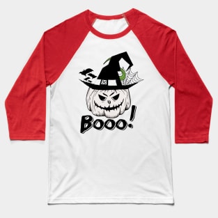 Funny Halloween With Pumpkin That Says Boo On It Halloween Costumes For Women Baseball T-Shirt